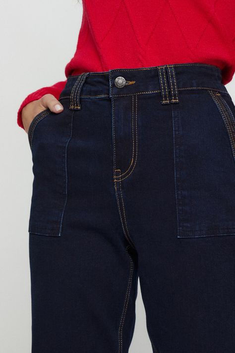 Jeans Liso Azul Ma Griffe 11302224003104-1