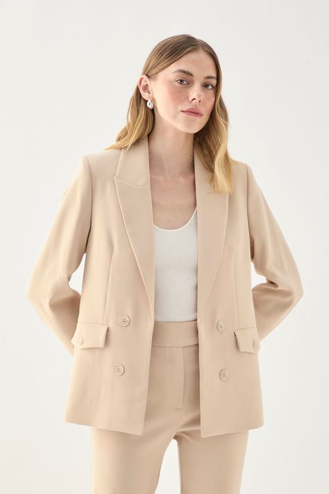 Blazer Liso Beige 16004125002106-4