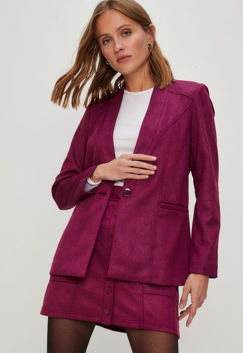 Blazer Liso Lila iO 16020224004211-1