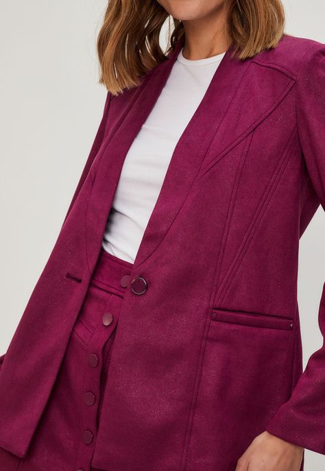 Blazer Liso Lila iO 16020224004211-2