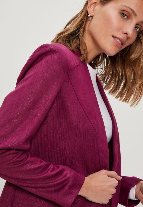 Blazer Liso Lila iO 16020224004211-3