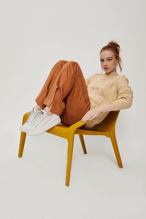 Sweater Liso Beige iO 18120124062106-0
