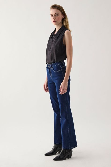 Jeans Liso Azul 11307125052104-3
