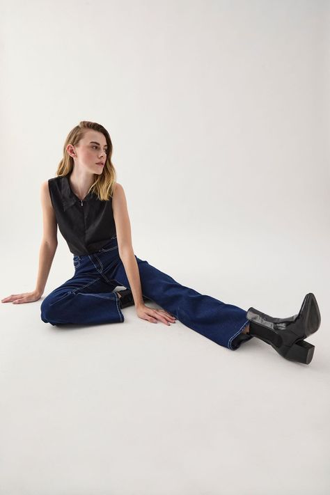 Jeans Liso Azul 11307125052104-1