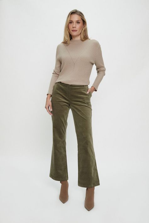 Pantalon Liso Verde Ma Griffe 11002124059126-0