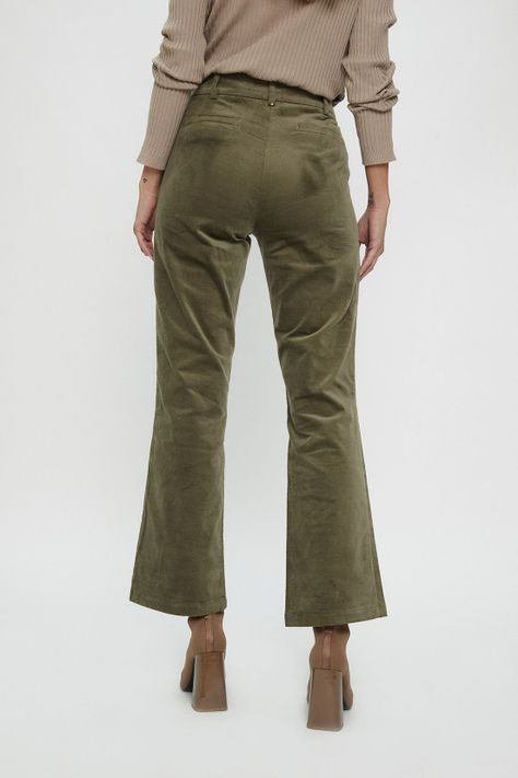 Pantalon Liso Verde Ma Griffe 11002124059126-4