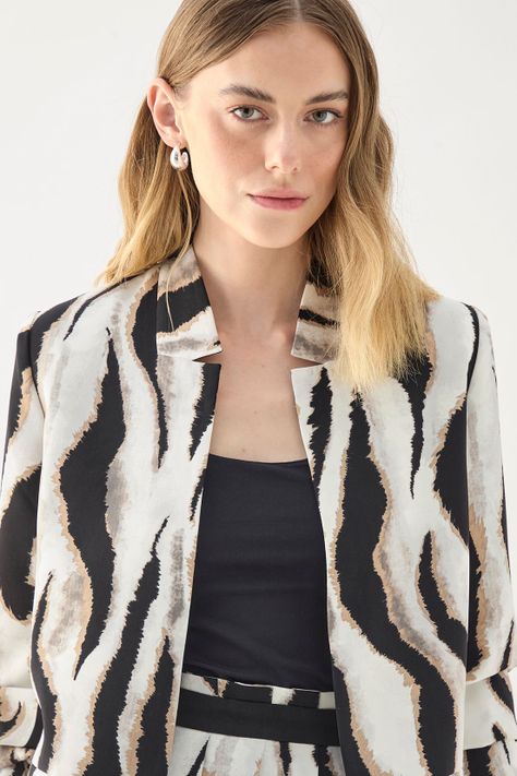 Blazer Fantasia Beige 16107125050106-1
