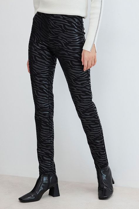 Calza Print Negro 11607125001102-1