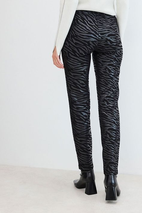 Calza Print Negro 11607125001102-4