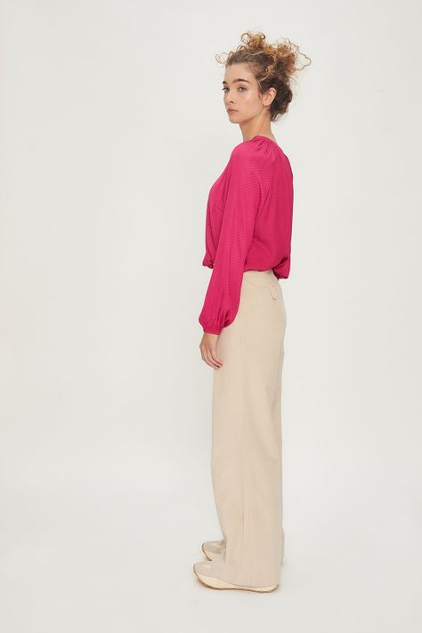 Pantalon Liso Beige iO 11020124062106-3
