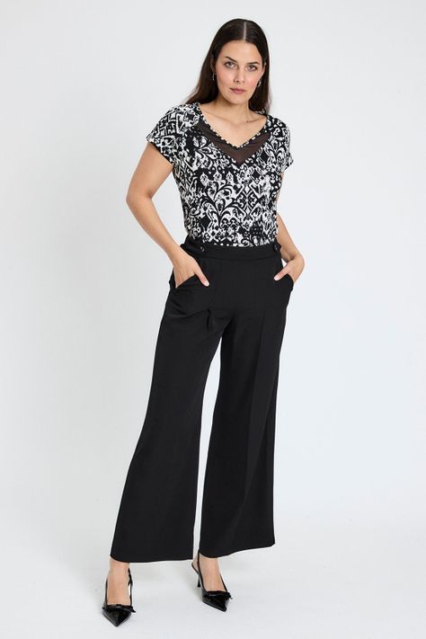 Polera Estampada Negro Ash 14307224053102-3