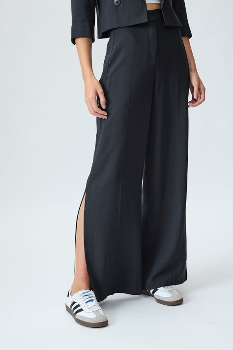Pantalon Liso Negro iO 11020125050102-1