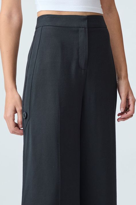 Pantalon Liso Negro iO 11020125050102-2