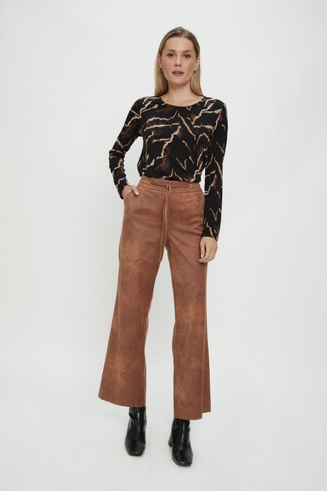 Pantalon Liso Cafe Ma Griffe 11002124060129-2