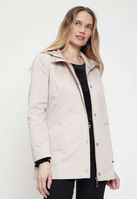 Trench Liso Beige Ma Griffe 17402224003106-0