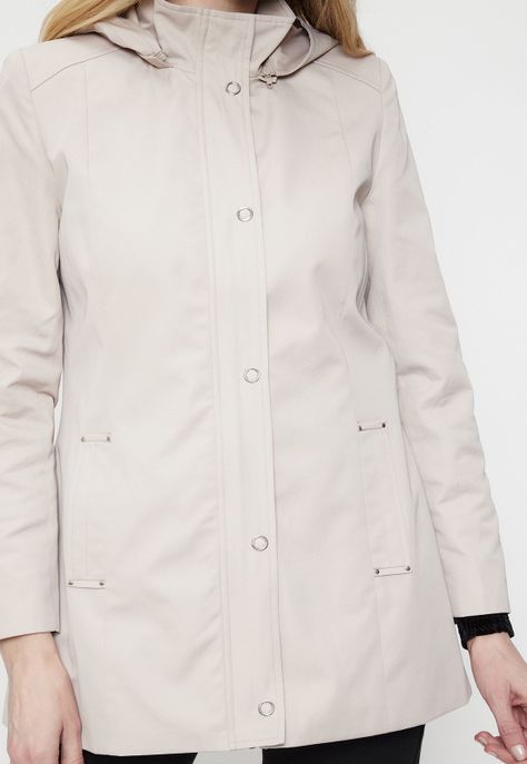 Trench Liso Beige Ma Griffe 17402224003106-2