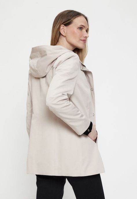 Trench Liso Beige Ma Griffe 17402224003106-4