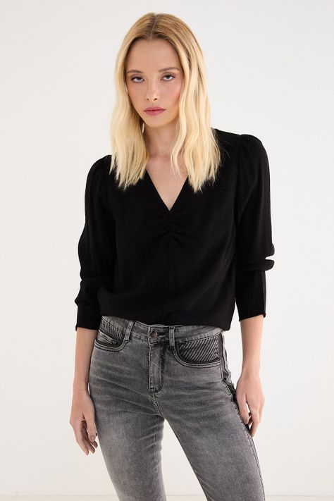 Blusa Lisa Negro 14007125010102-1