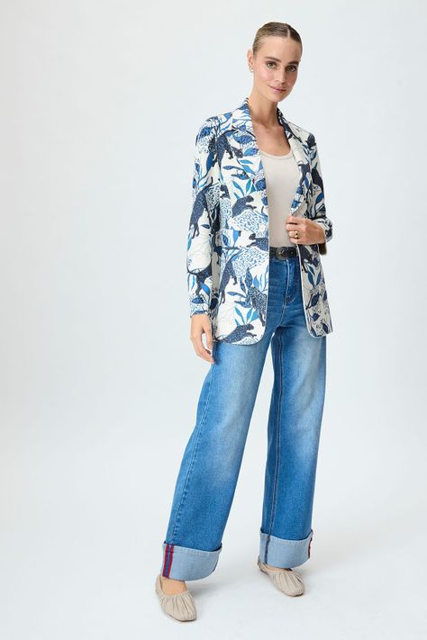 Blazer Fantasia Beige iO 16120125052106-0