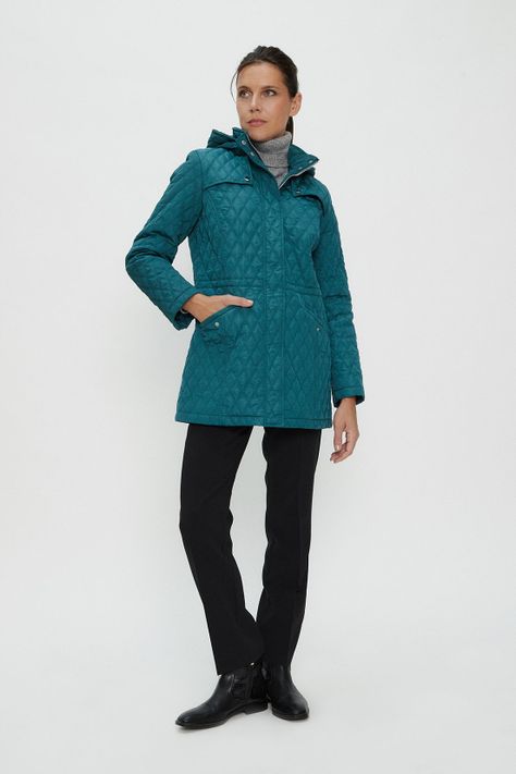 Parka Lisa Verde Ma Griffe 17602124004107-0