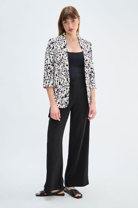 Blazer Estampado Crudo Ash 16107224053105-0