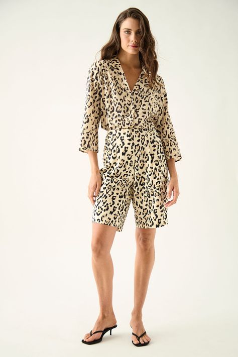 Short Estampado Negro Ash 11907224050102-0