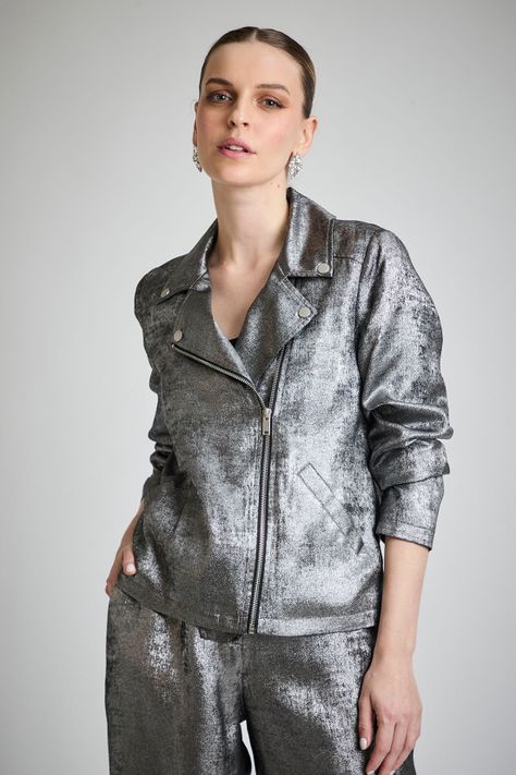 Chaqueta Folia Plateado Ash 17507224058163-0