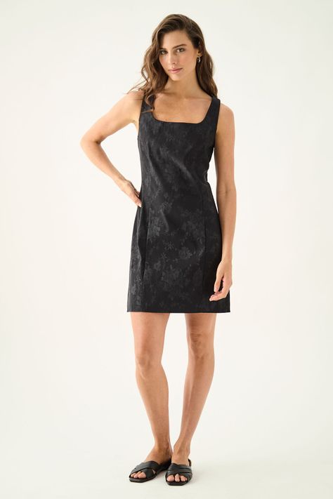 Vestido Estampado Negro Ash 13107125050102-0