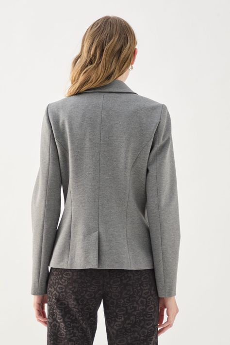 Blazer Liso Gris 16007125091113-2