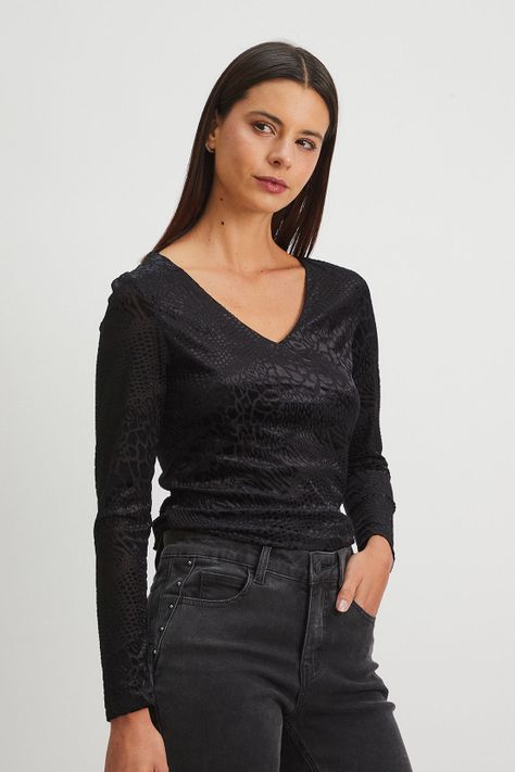Polera Lisa Negro Ash 14207224001102-3