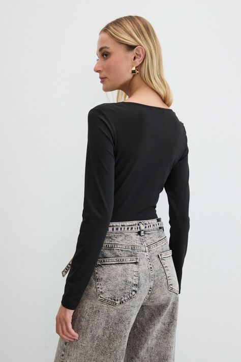 Polera Manga Larga Mujer  14207125062102-2
