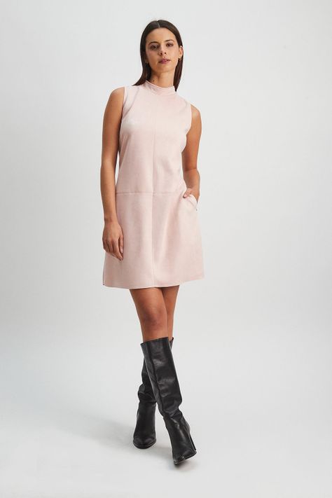 Vestido Liso Rosado Ash 13007224001123-0