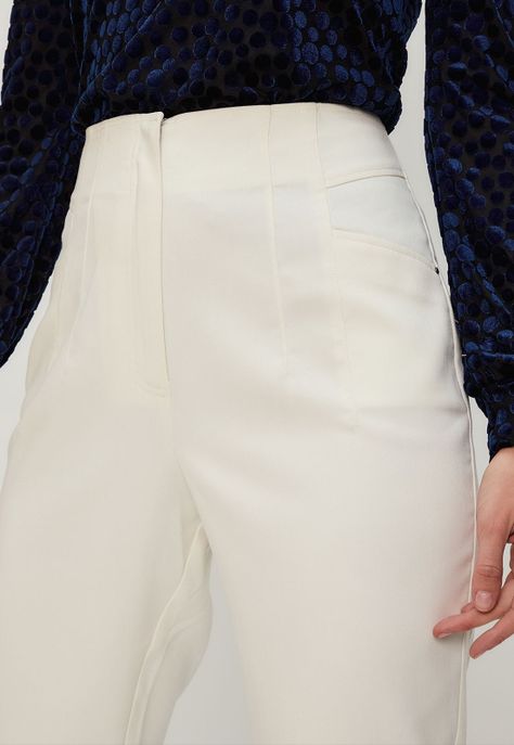 Pantalon Liso Blanco iO 11020224050105-1