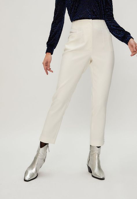Pantalon Liso Blanco iO 11020224050105-2