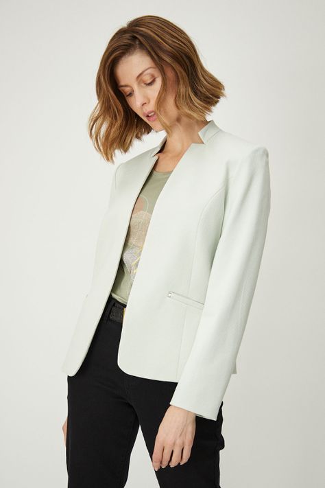 Blazer Liso Verde Ma Griffe 16002224001117-2