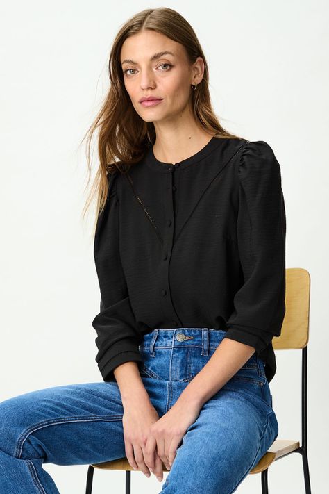 Blusa Lisa Negro 14020125059102-0