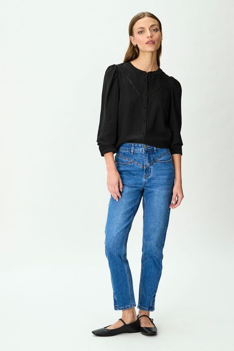 Blusa Lisa Negro 14020125059102-4