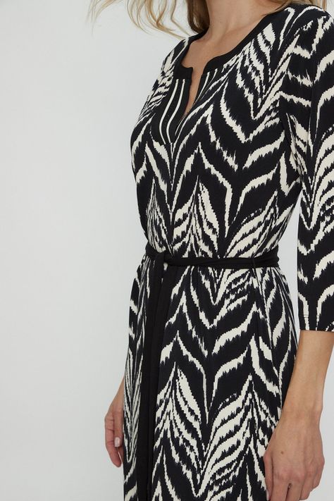 Vestido Estampado Negro Ma Griffe 13102224051102-2