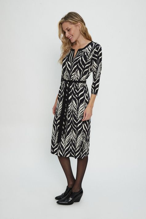 Vestido Estampado Negro Ma Griffe 13102224051102-3