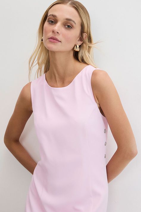 Vestido Liso Rosado 13007125053123-1