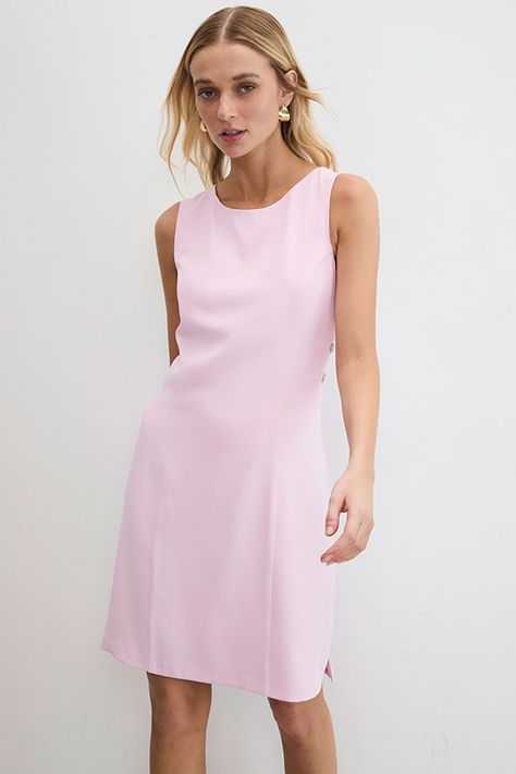 Vestido Liso Rosado 13007125053123-2