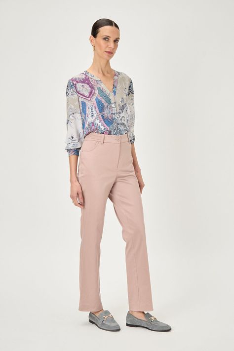 Pantalon Liso Rosado Ma Griffe 11002224003123-3
