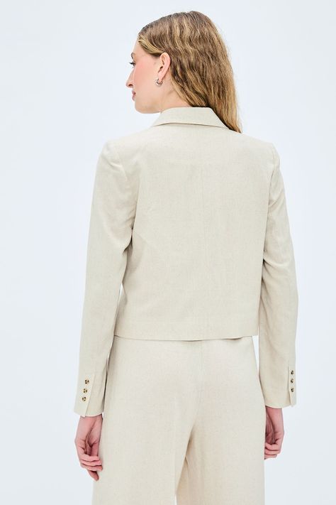 Blazer Liso Beige iO 16020224059106-4