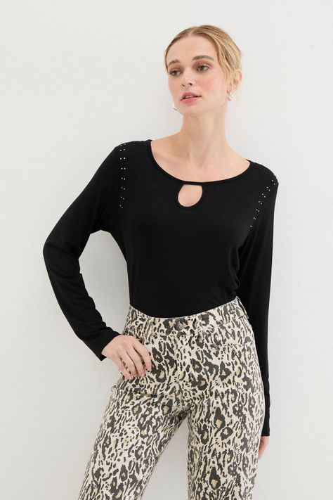 Polera Lisa Negro 14204125004102-1