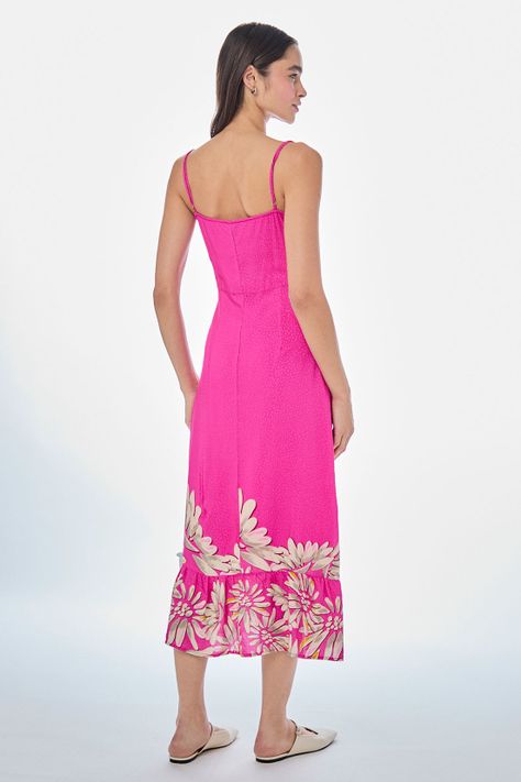 Vestido Fantasia Largo fucsia iO 13520224001116-3