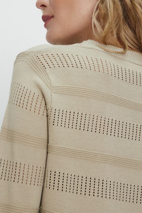 Sweater Liso Beige Ma Griffe 18102224003106-4