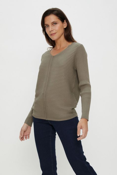 Sweater Liso Verde Ma Griffe 18102224001107-0
