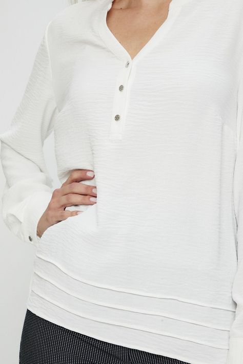 Blusa Lisa Blanco Ma Griffe 14002224002105-1