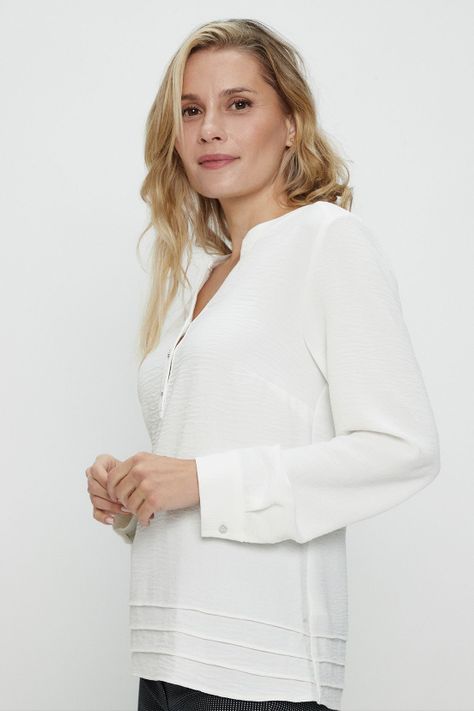 Blusa Lisa Blanco Ma Griffe 14002224002105-3