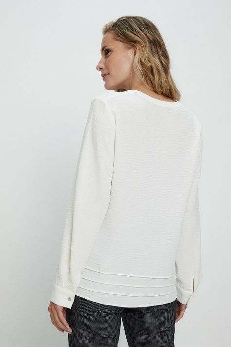 Blusa Lisa Blanco Ma Griffe 14002224002105-4
